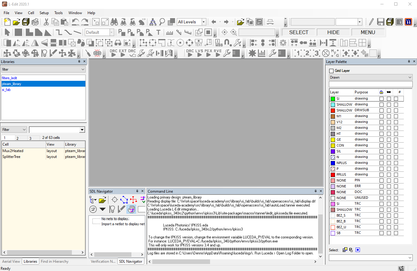 L-Edit - IPKISS integration.